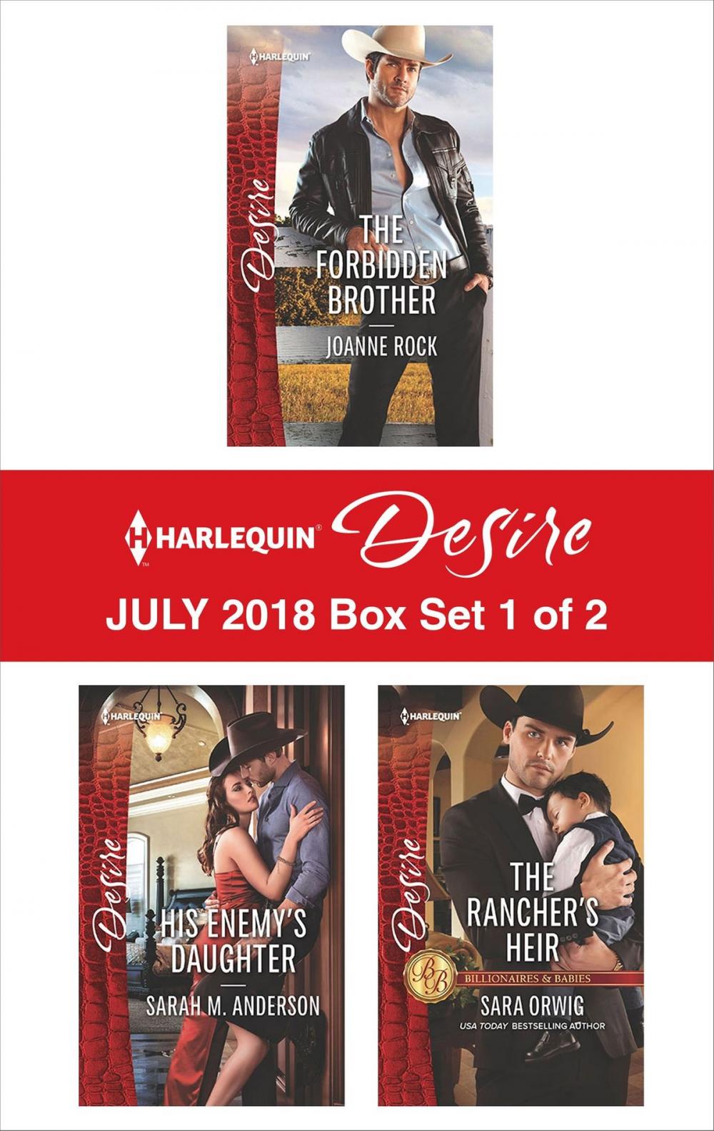 Big bigCover of Harlequin Desire July 2018 - Box Set 1 of 2