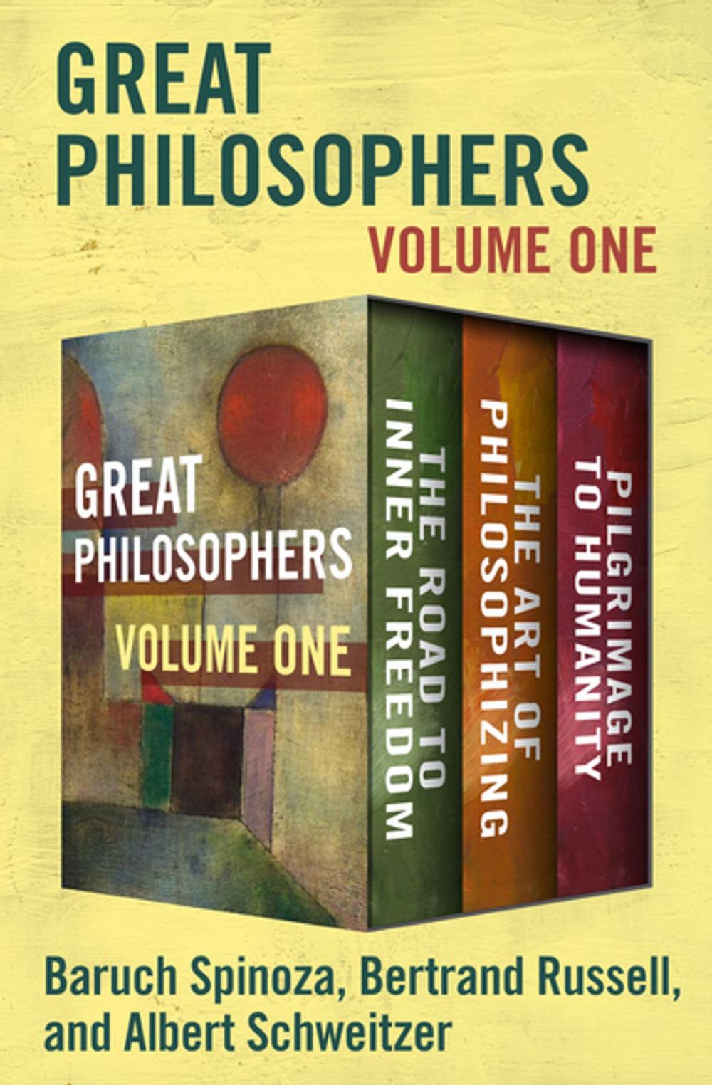 Big bigCover of Great Philosophers Volume One