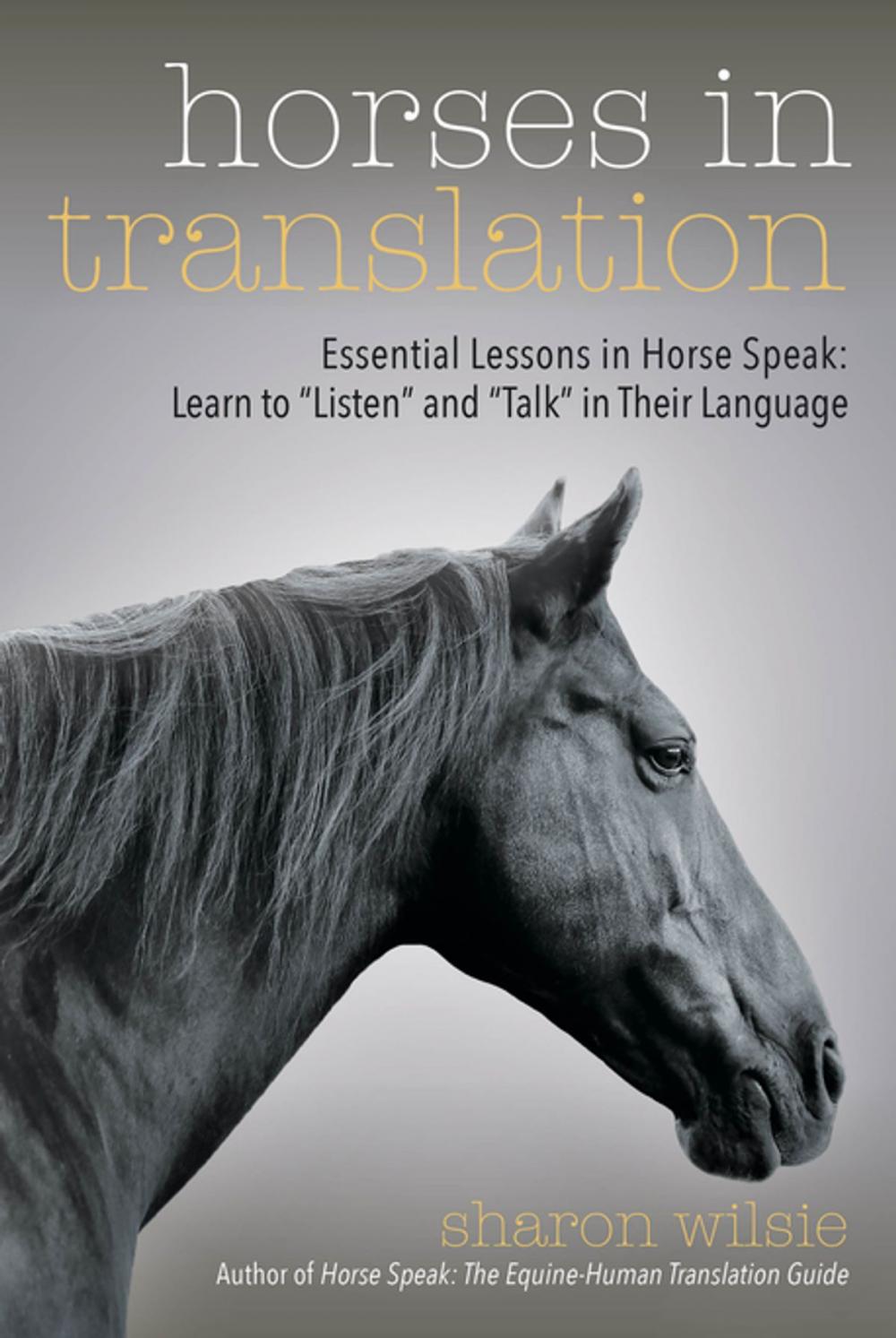 Big bigCover of Horses in Translation