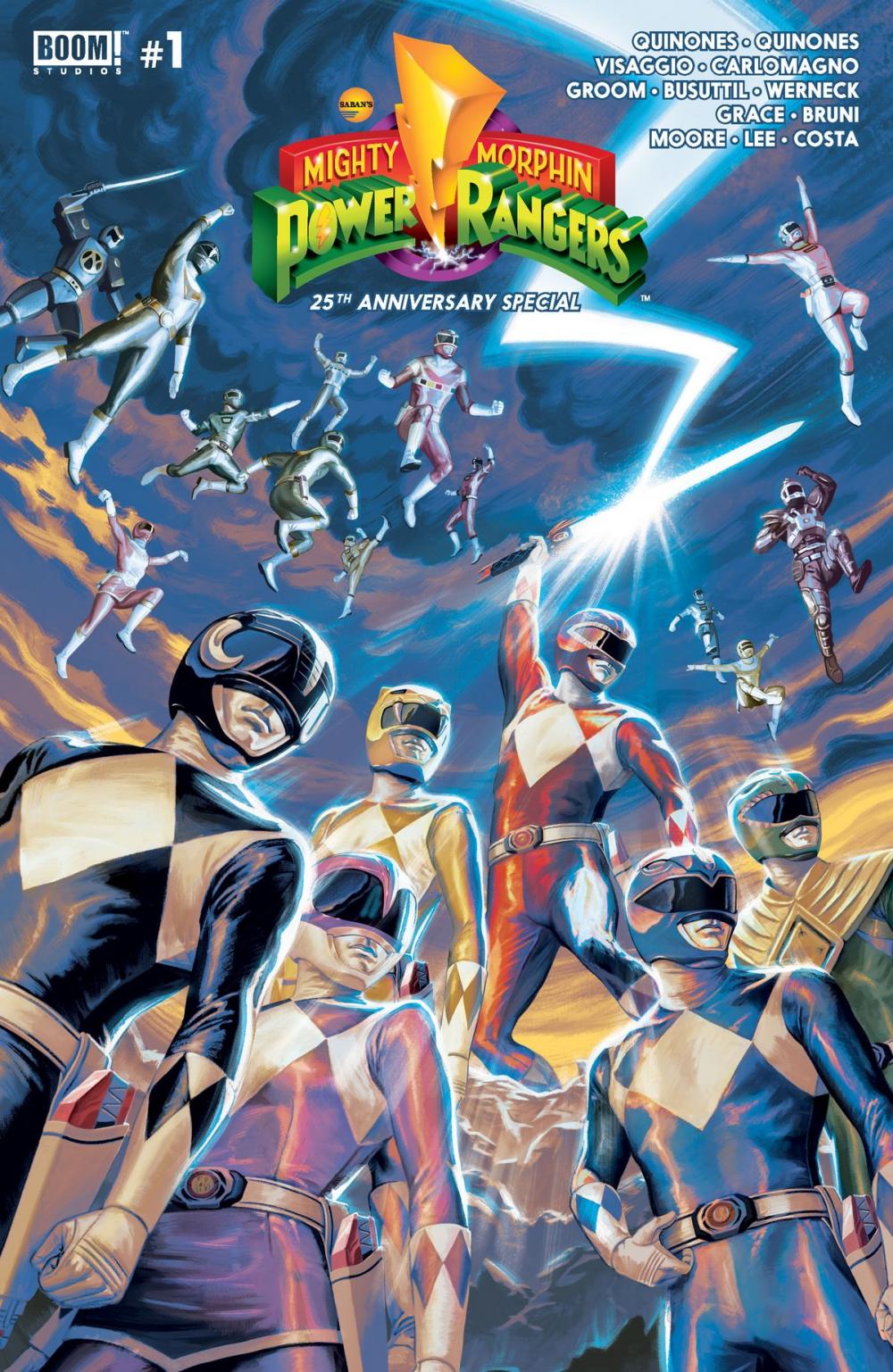 Big bigCover of Mighty Morphin Power Rangers Anniversary Special #1