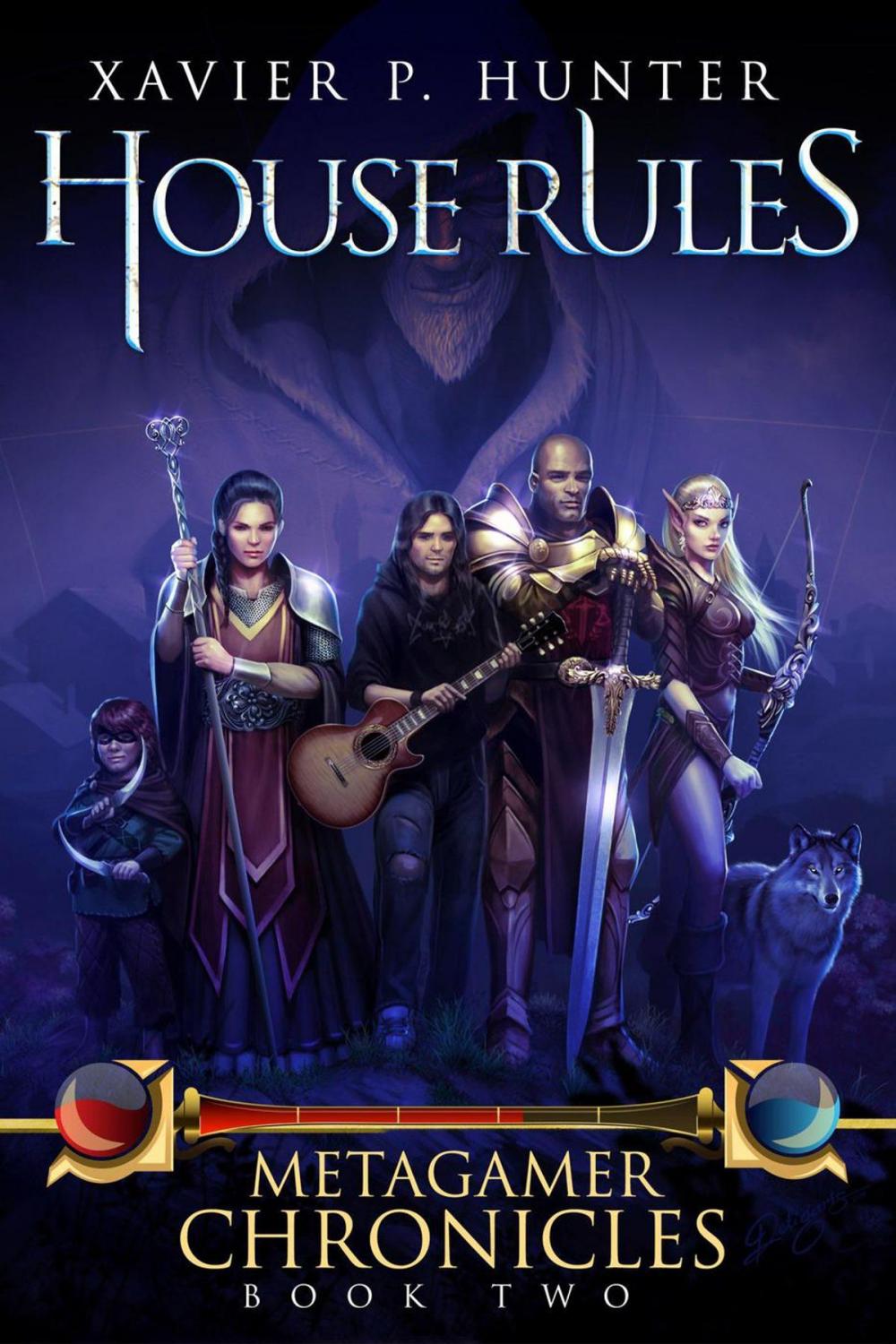 Big bigCover of House Rules: a LitRPG novel