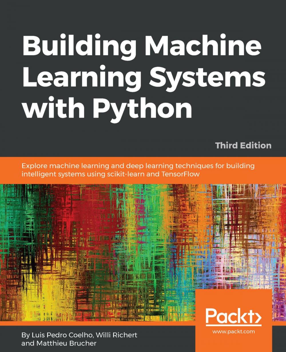 Big bigCover of Building Machine Learning Systems with Python