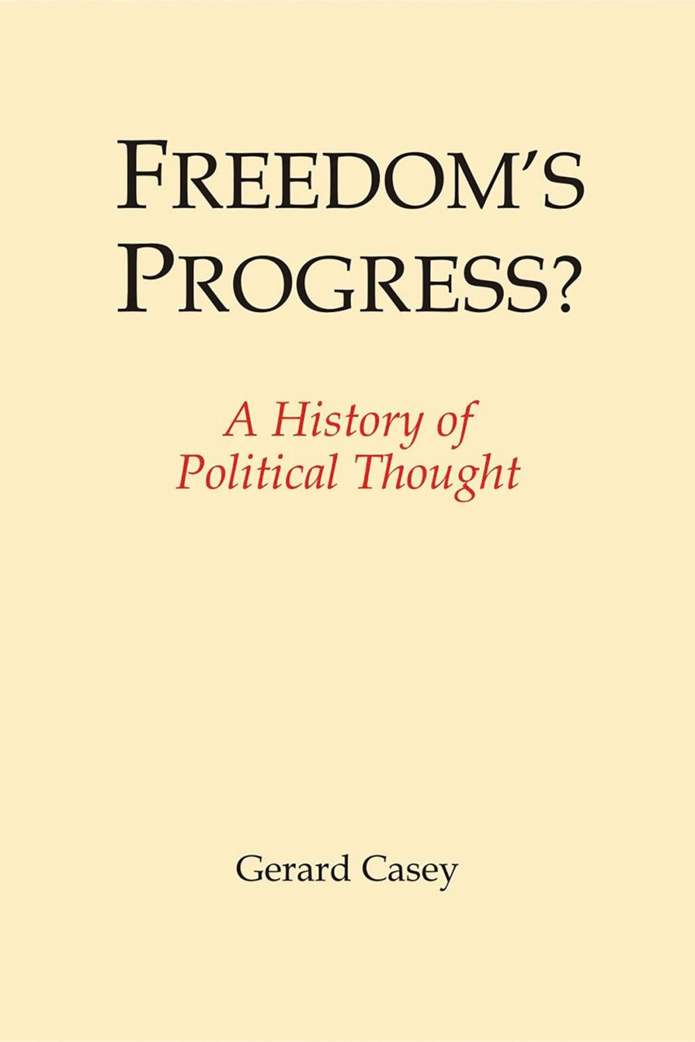 Big bigCover of Freedom's Progress?