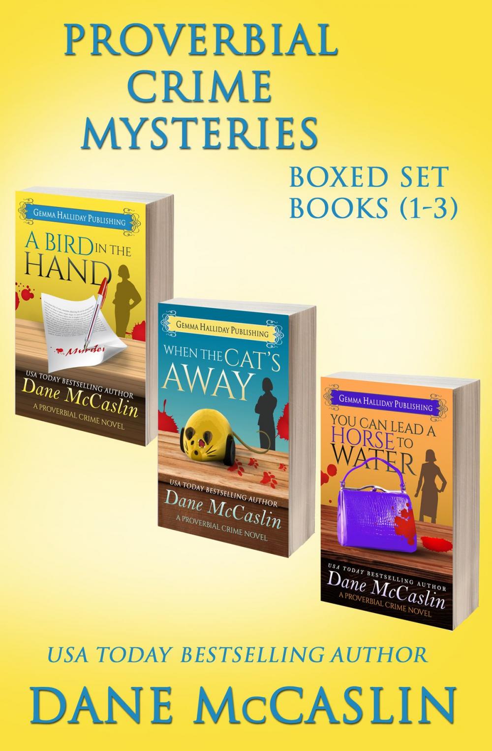 Big bigCover of Proverbial Crime Mysteries Boxed Set (Books 1-3)