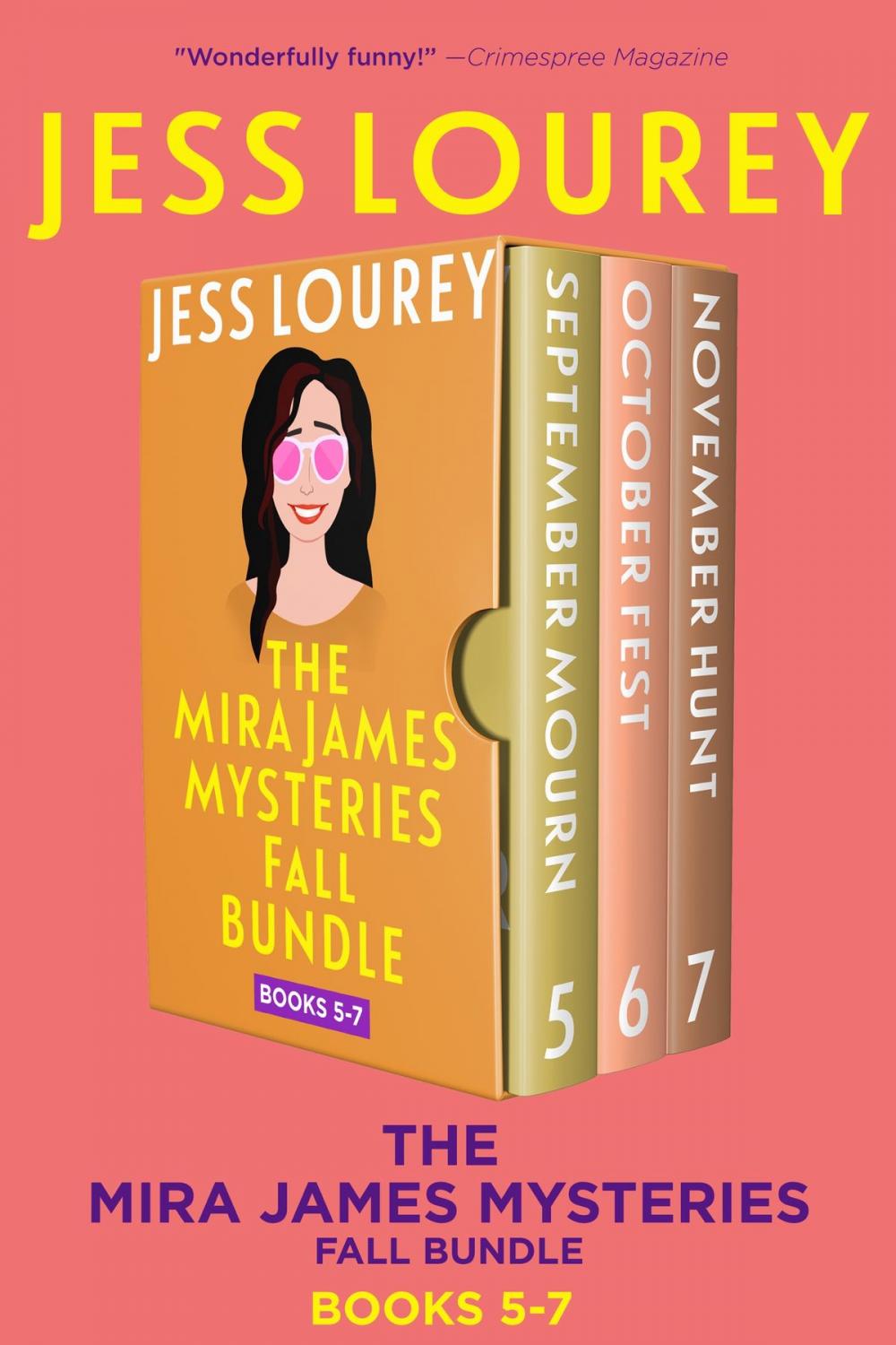 Big bigCover of Mira James Mysteries Fall Bundle, Books 5-7 (September, October, November)