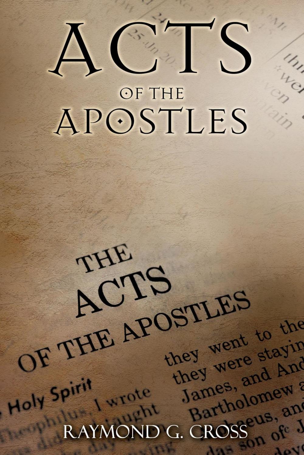 Big bigCover of Acts of the Apostles