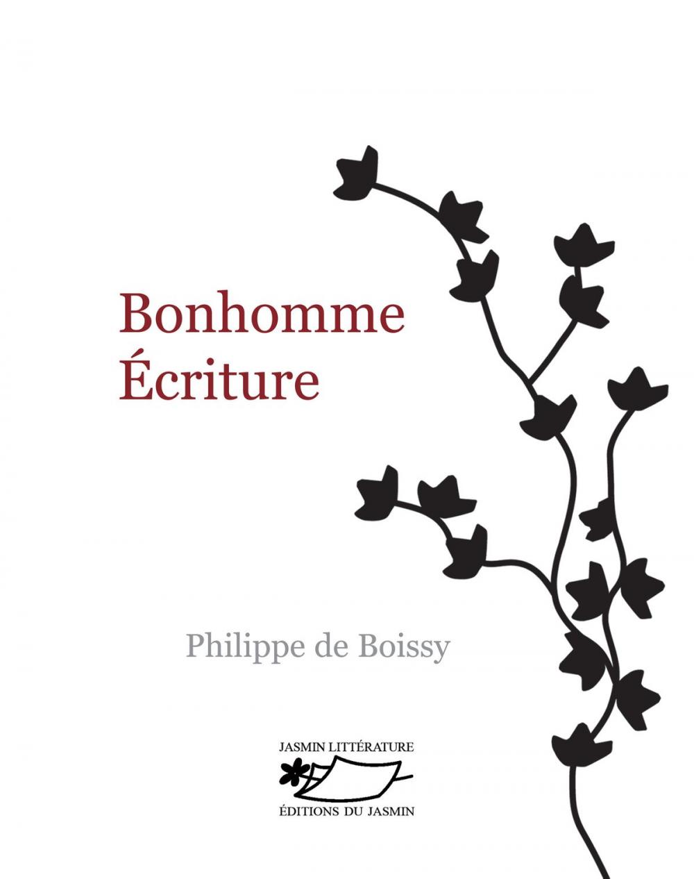 Big bigCover of Bonhomme Ecriture