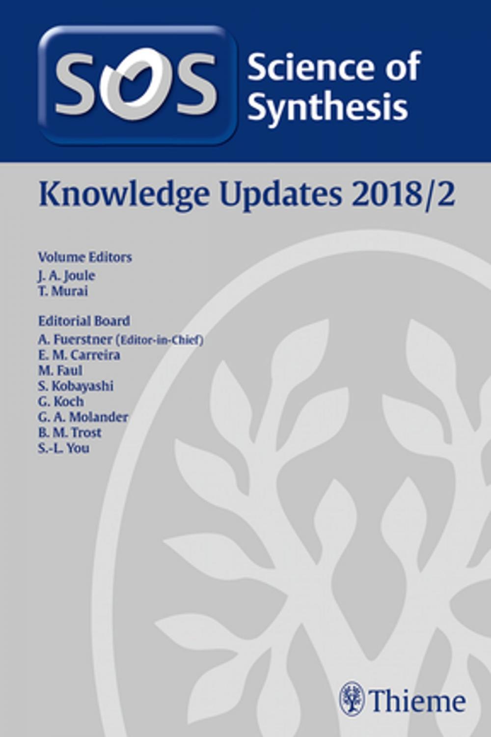 Big bigCover of Science of Synthesis Knowledge Updates: 2018/2