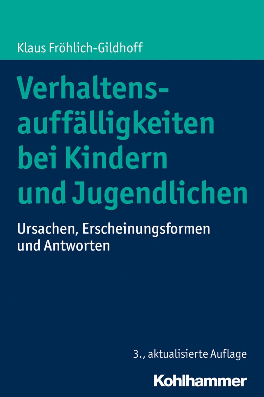 Big bigCover of Verhaltensauffälligkeiten bei Kindern und Jugendlichen