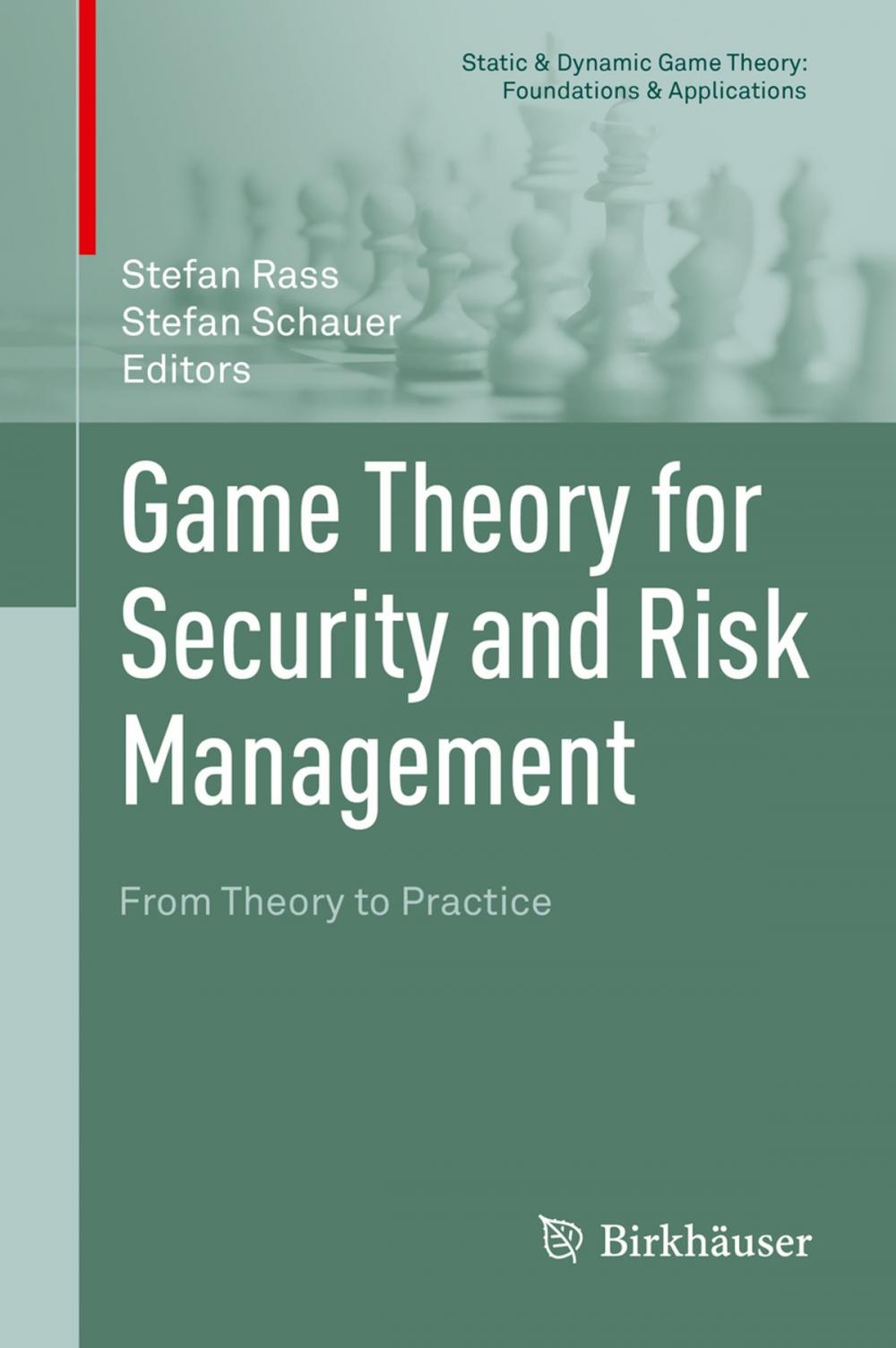 Big bigCover of Game Theory for Security and Risk Management