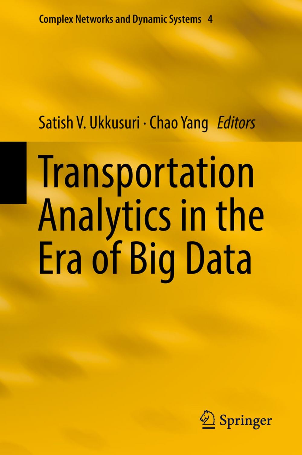 Big bigCover of Transportation Analytics in the Era of Big Data