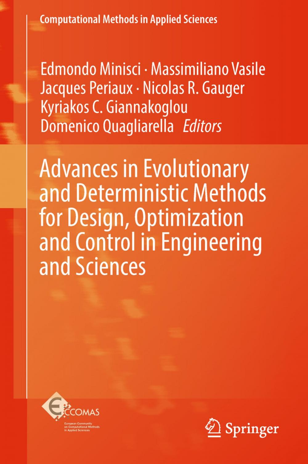 Big bigCover of Advances in Evolutionary and Deterministic Methods for Design, Optimization and Control in Engineering and Sciences