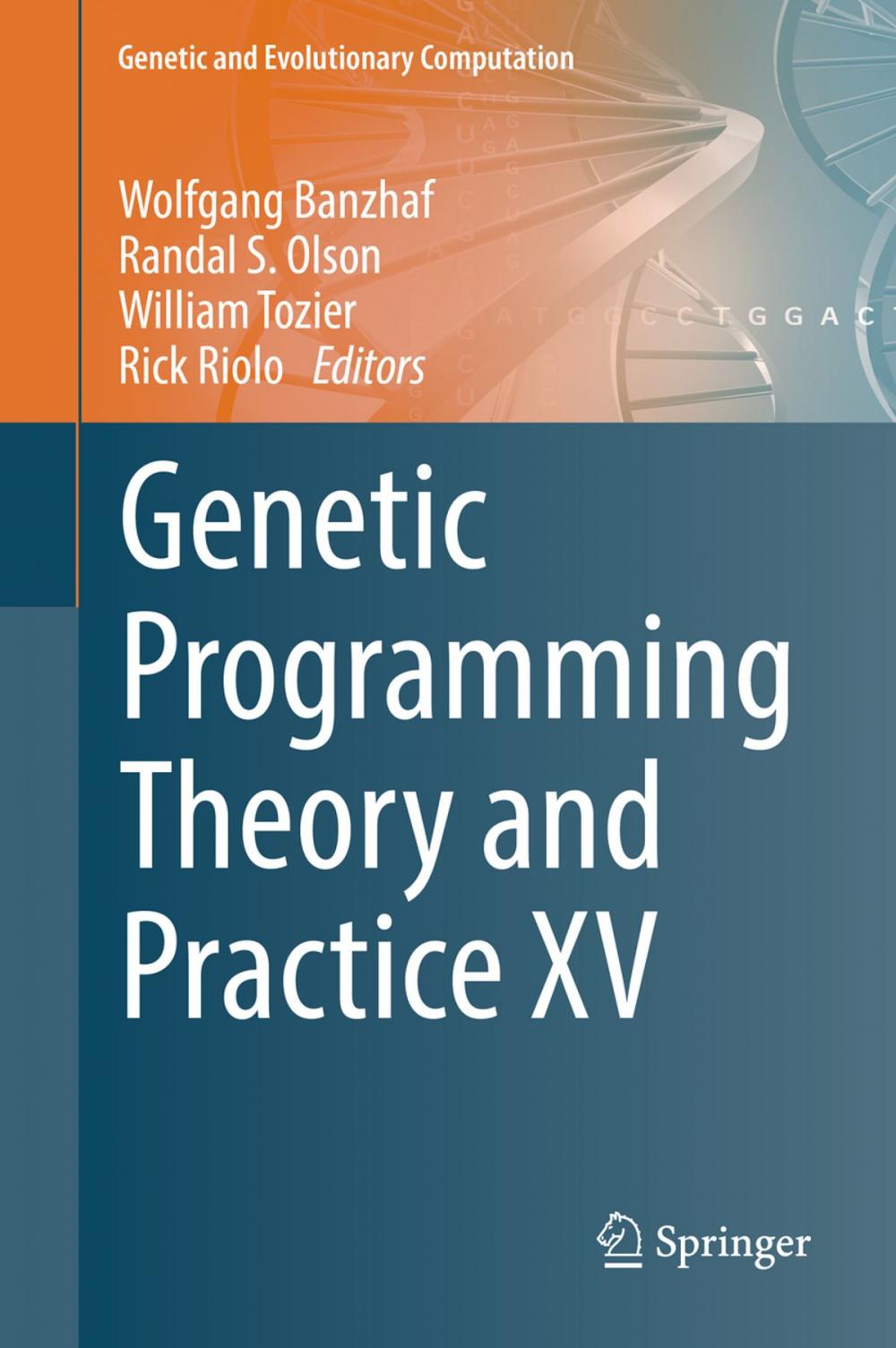 Big bigCover of Genetic Programming Theory and Practice XV