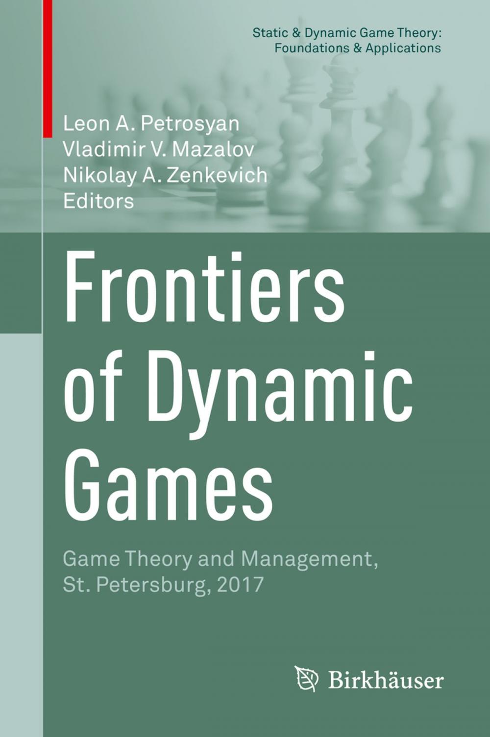 Big bigCover of Frontiers of Dynamic Games