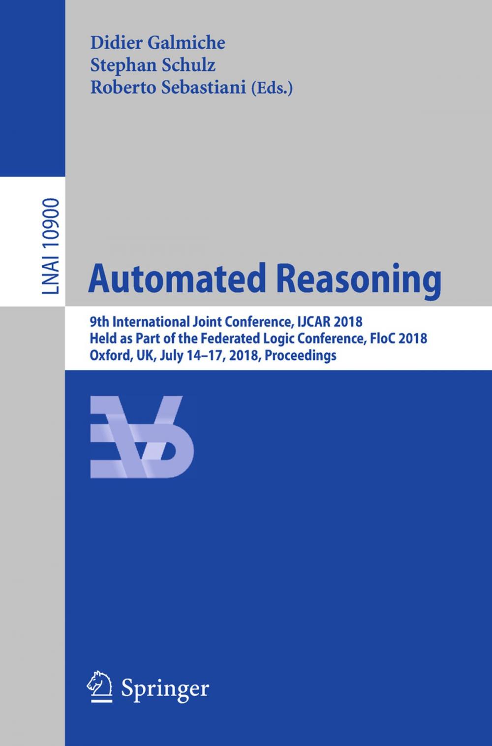 Big bigCover of Automated Reasoning