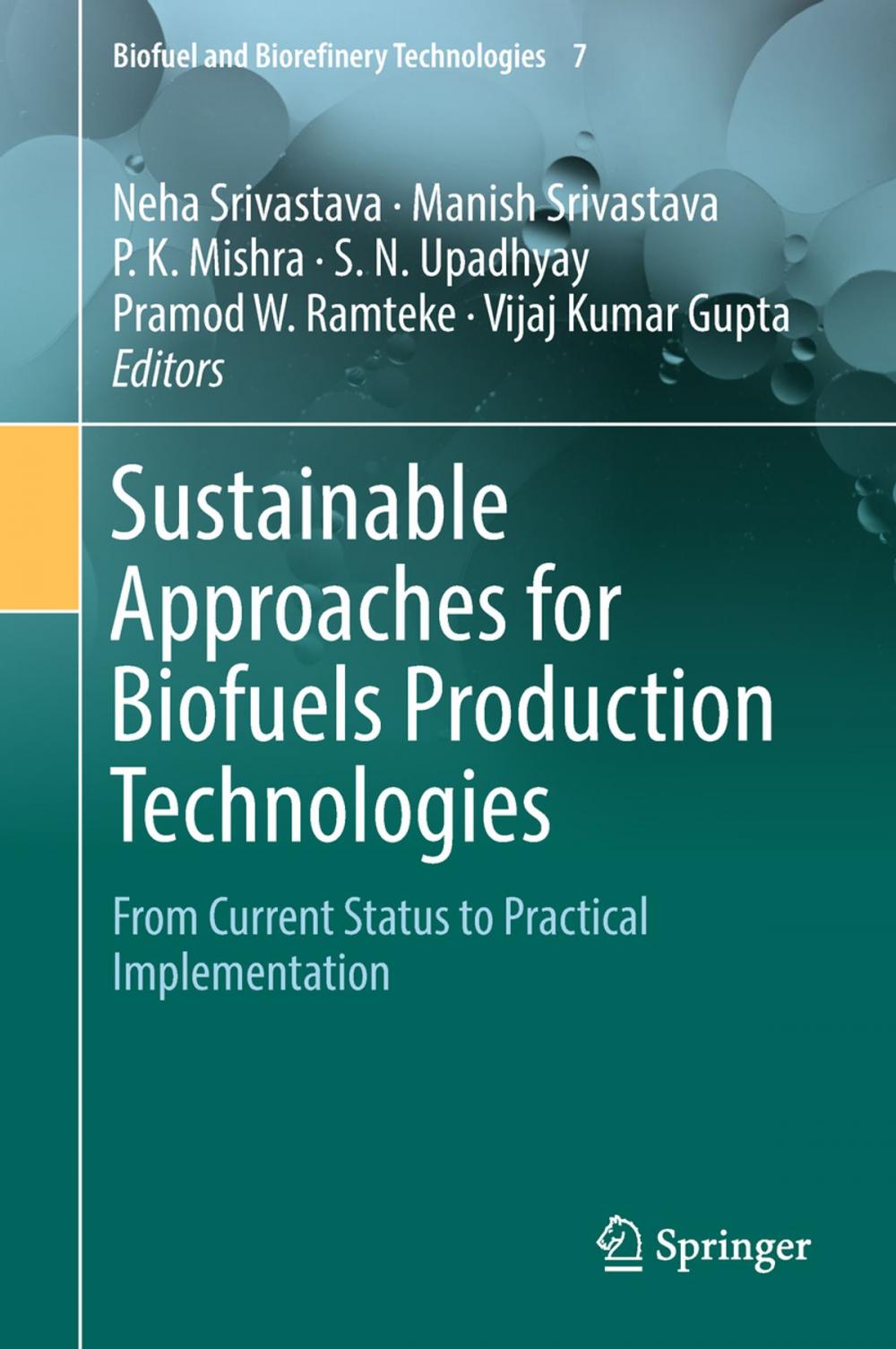 Big bigCover of Sustainable Approaches for Biofuels Production Technologies