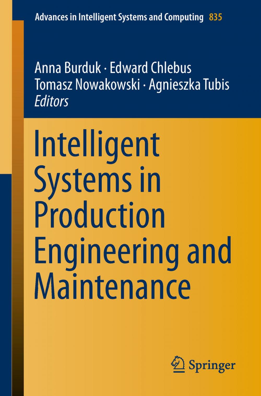 Big bigCover of Intelligent Systems in Production Engineering and Maintenance