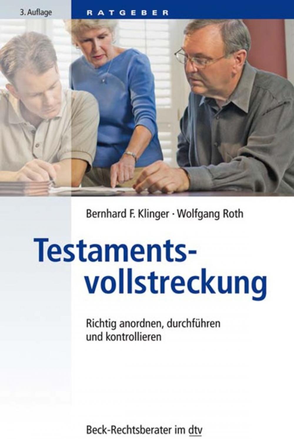 Big bigCover of Testamentsvollstreckung