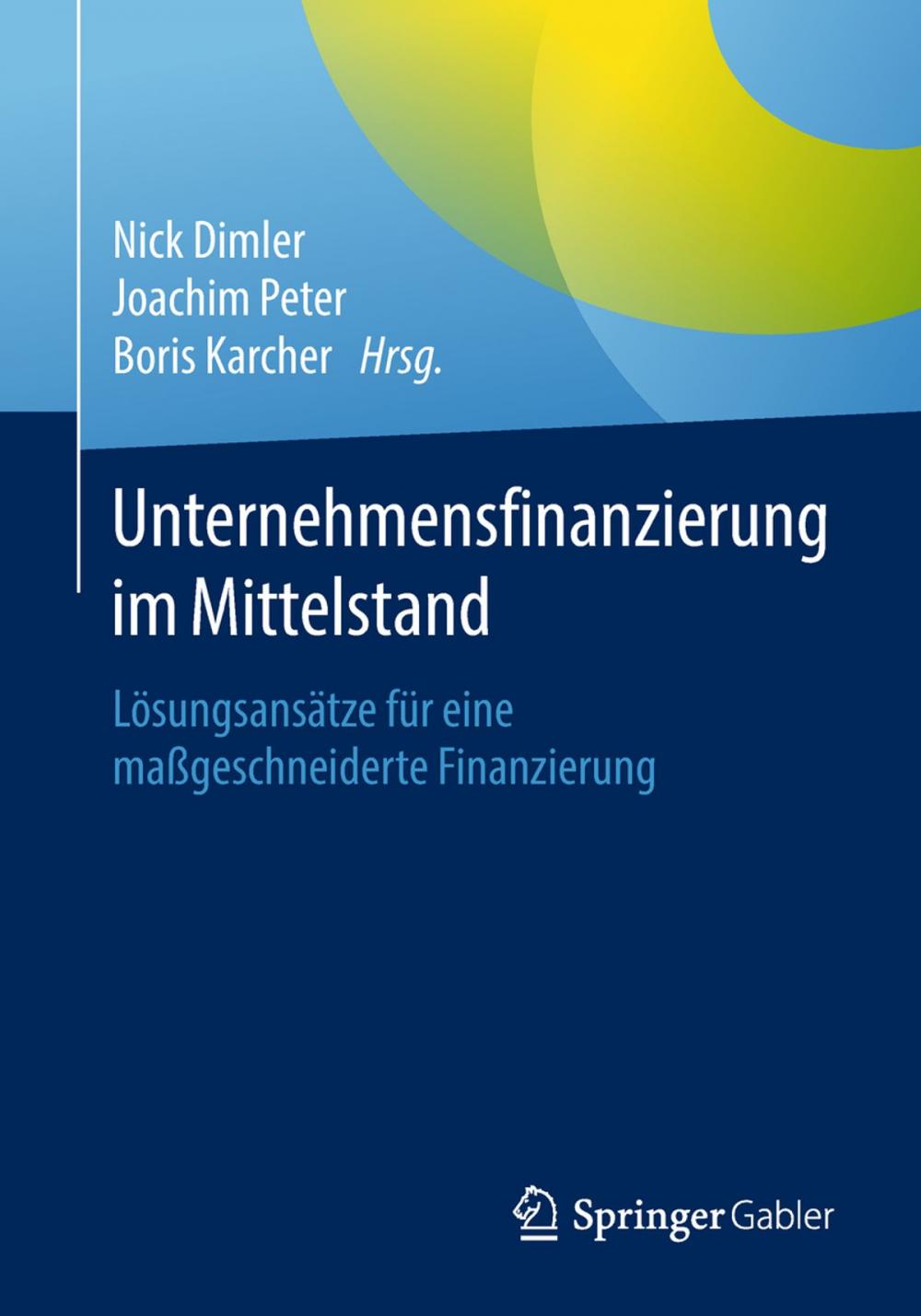 Big bigCover of Unternehmensfinanzierung im Mittelstand