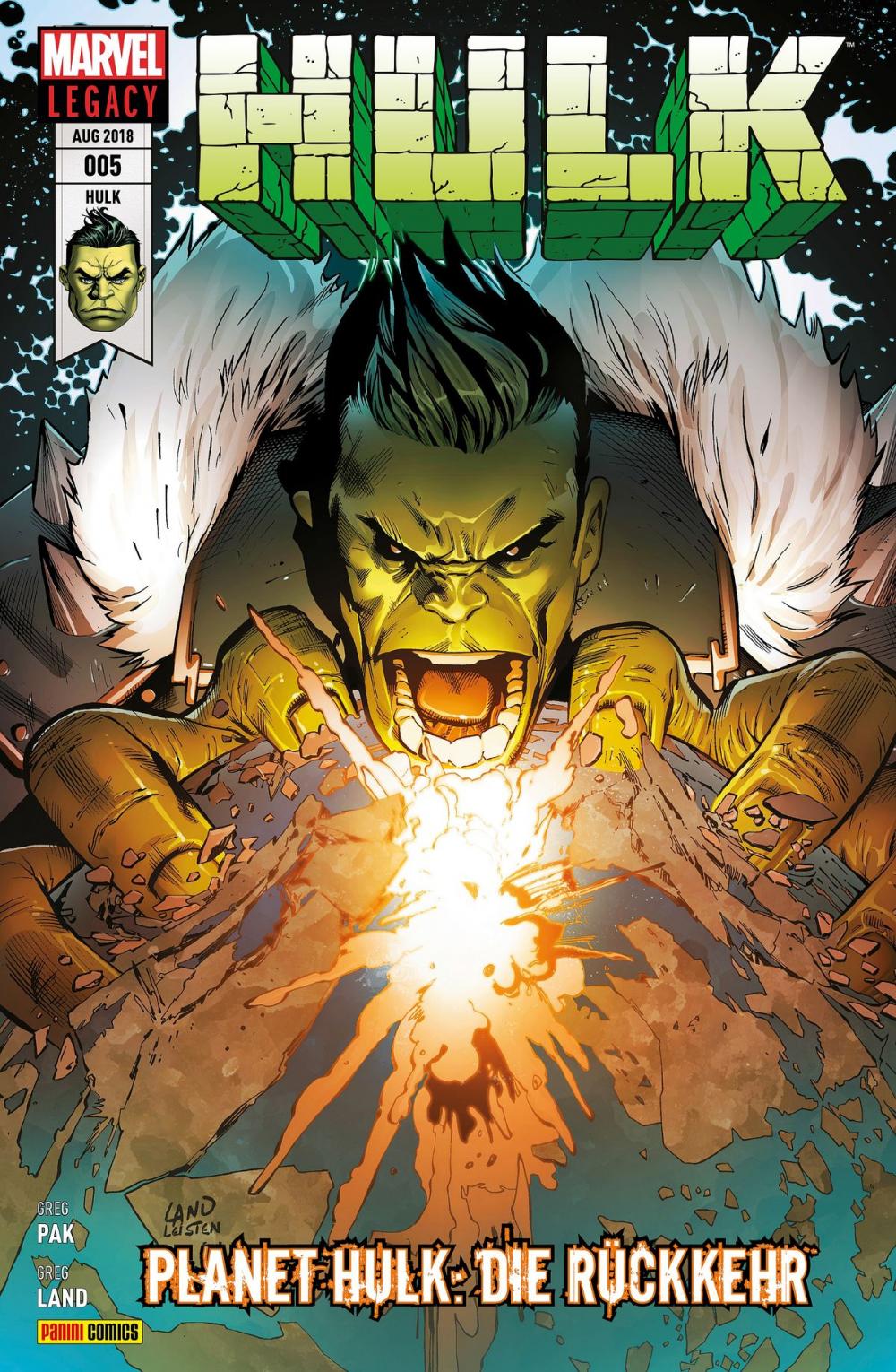 Big bigCover of Hulk 5 - Planet Hulk: Die Rückkehr