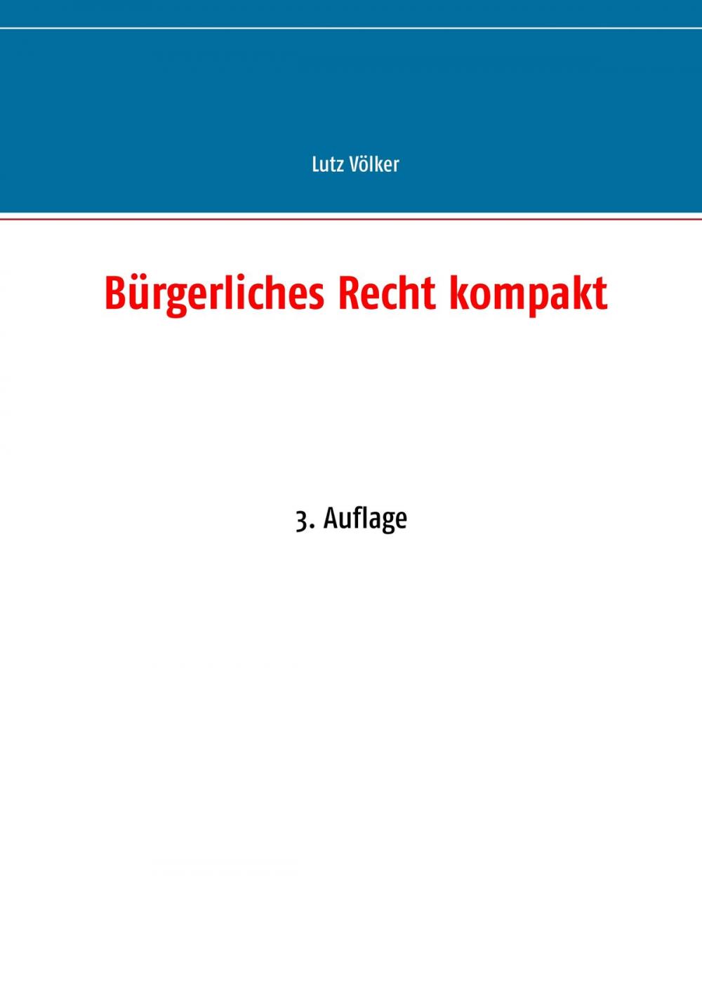 Big bigCover of Bürgerliches Recht kompakt