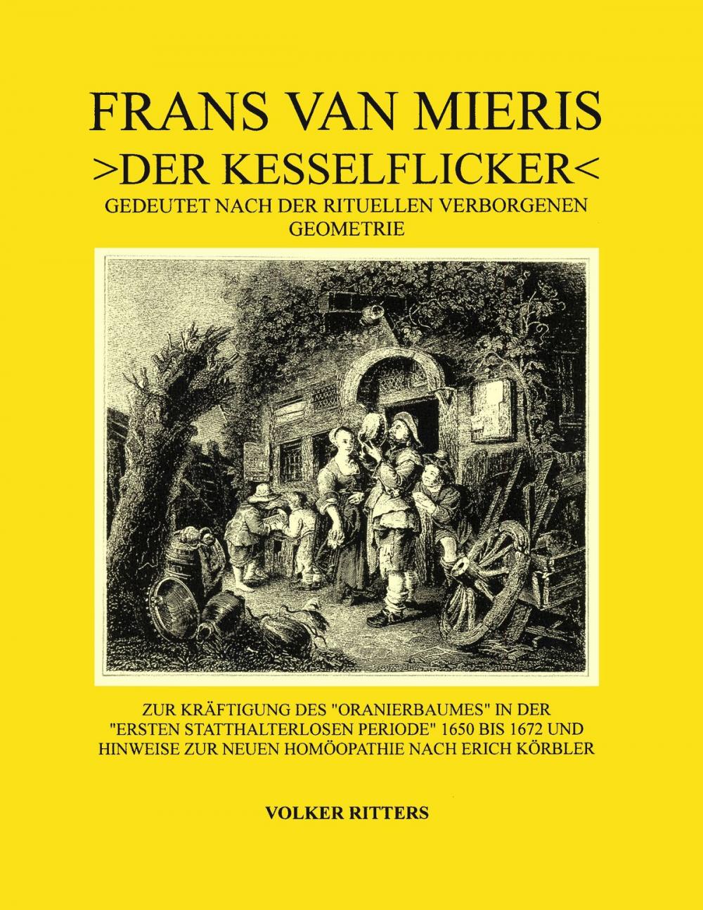 Big bigCover of Frans van Mieris >Der Kesselflicker<