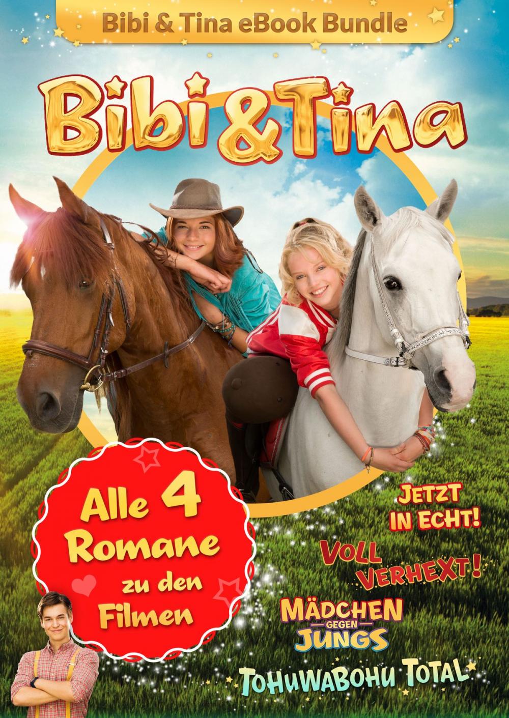 Big bigCover of Bibi & Tina - Alle 4 Bücher zu den Kinofilmen