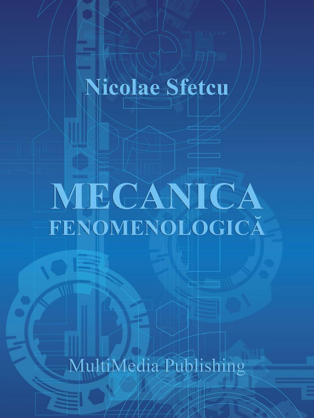 Big bigCover of Mecanica fenomenologică