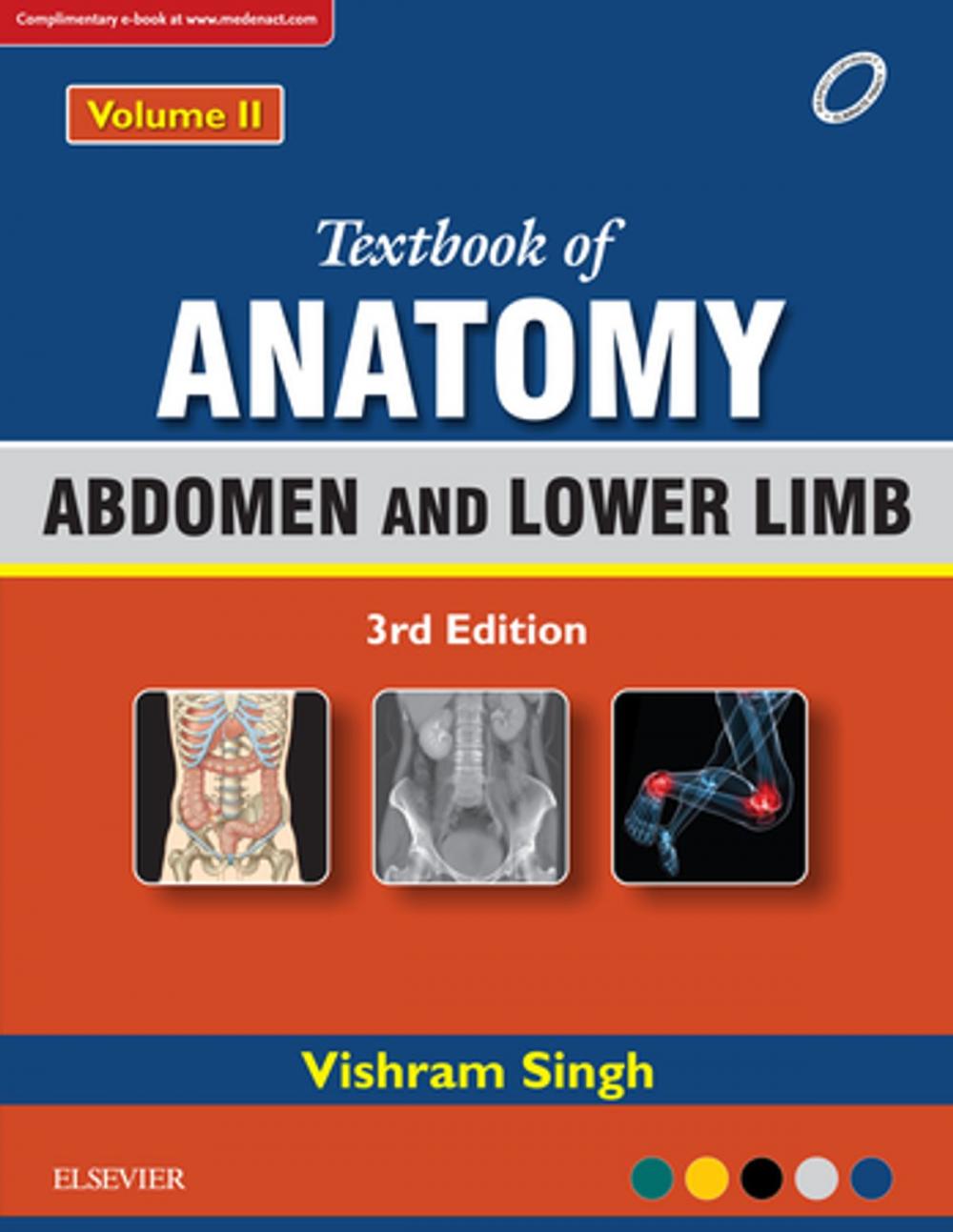 Big bigCover of Textbook of Anatomy Abdomen and Lower Limb; Volume II