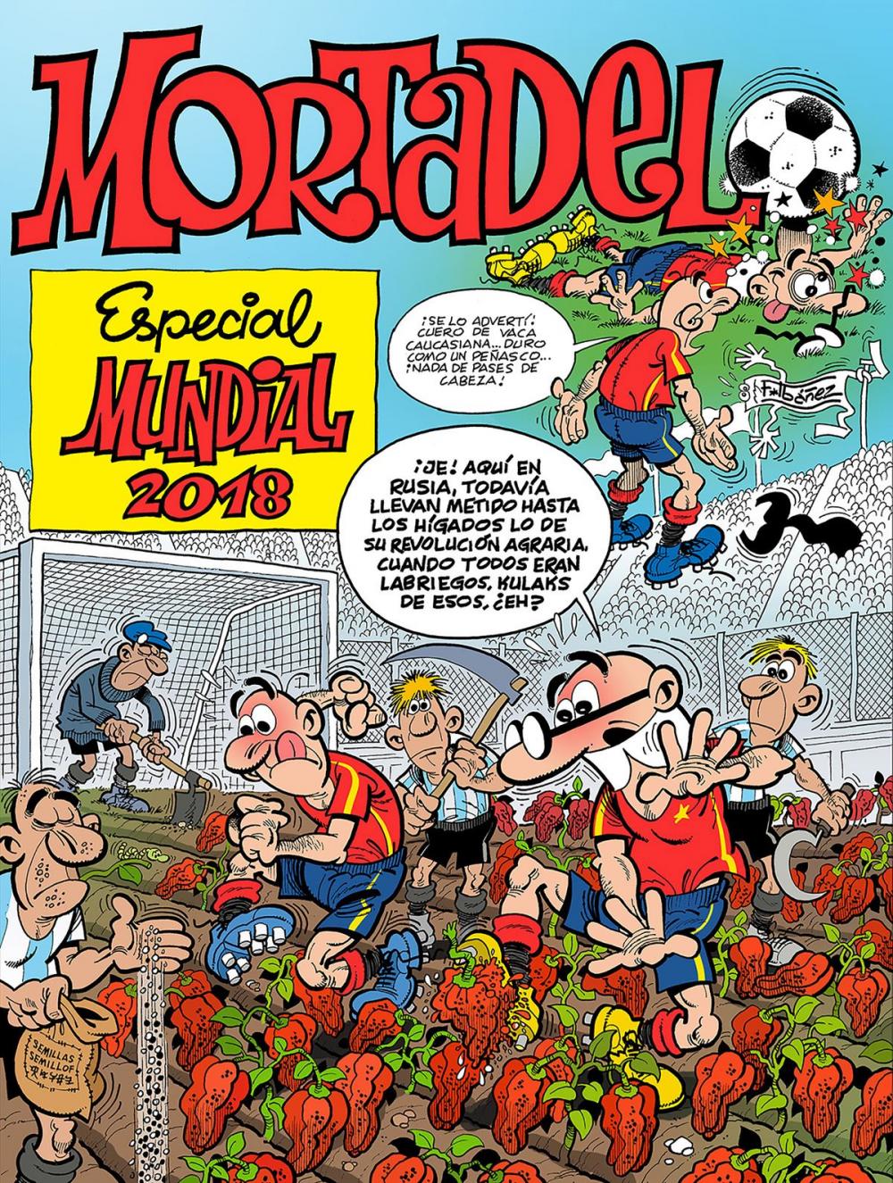 Big bigCover of Especial Mundial 2018 (Números especiales Mortadelo y Filemón)