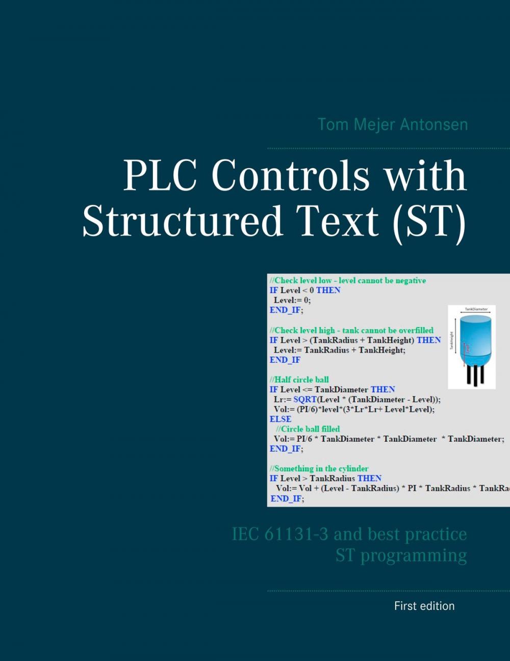 Big bigCover of PLC Controls with Structured Text (ST)