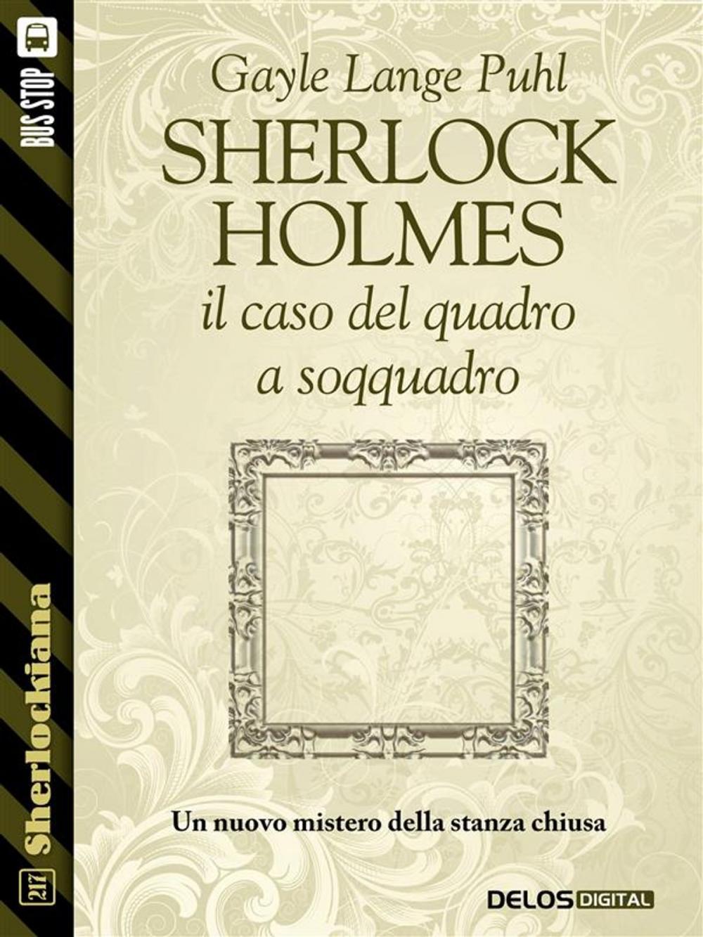 Big bigCover of Sherlock Holmes e il caso del quadro a soqquadro