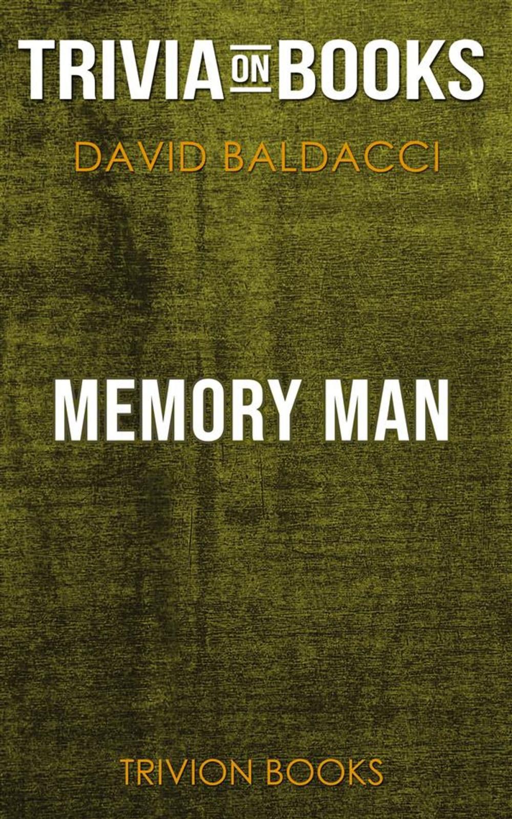 Big bigCover of Memory Man by David Baldacci (Trivia-On-Books)