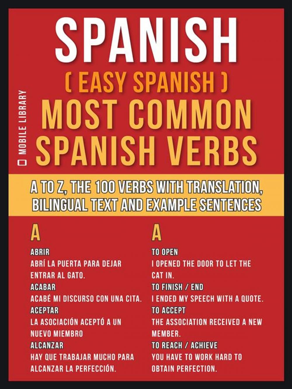 Big bigCover of Spanish ( Easy Spanish ) Most Common Spanish Verbs