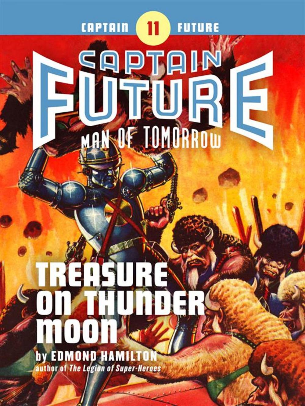 Big bigCover of Captain Future #11: Treasure on Thunder Moon