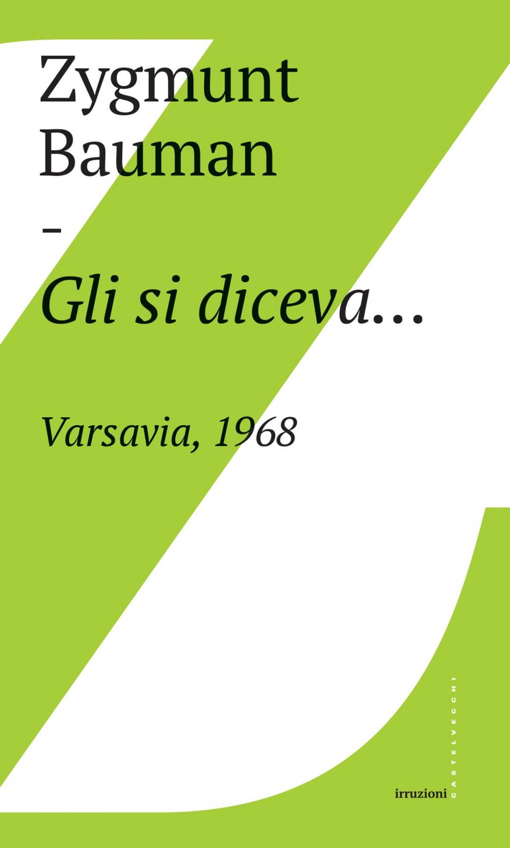 Big bigCover of Gli si diceva…Varsavia, 1968