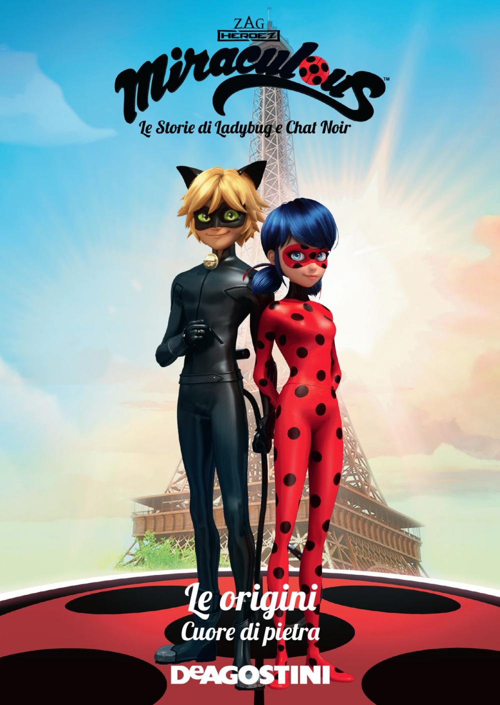 Big bigCover of Le origini. Cuore di pietra (Miraculous: le storie di Ladybug e Chat Noir)