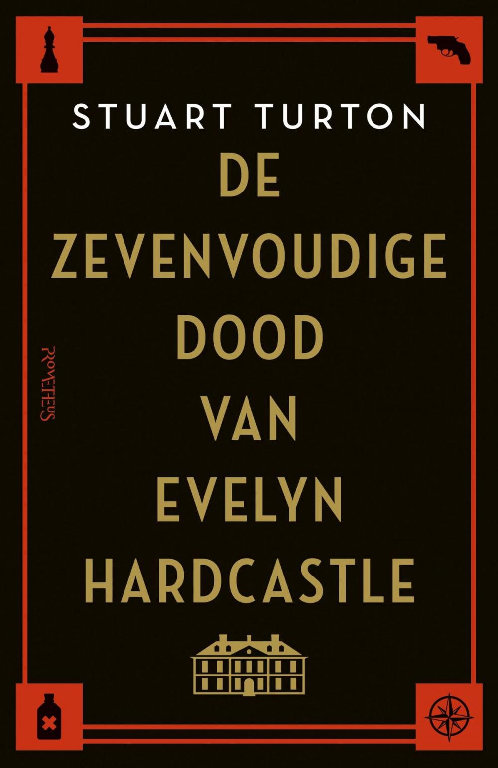 Big bigCover of De zevenvoudige dood van Evelyn Hardcastle