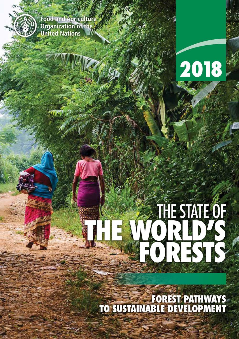 Big bigCover of 2018 The State of the World’s Forests: Forest Pathways to Sustainable Development