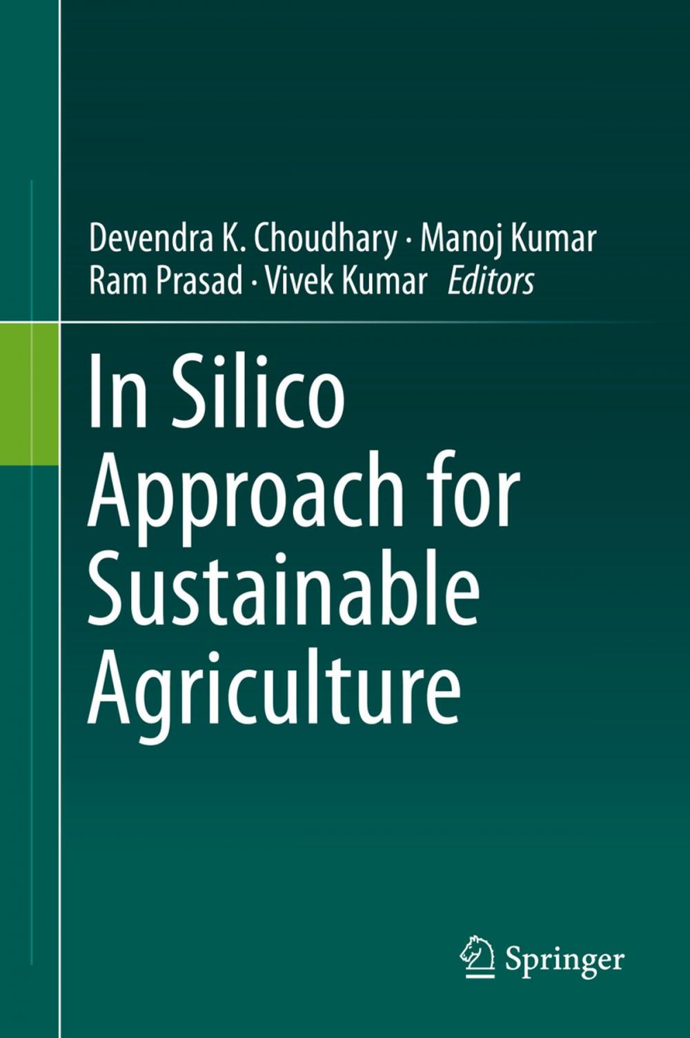 Big bigCover of In Silico Approach for Sustainable Agriculture