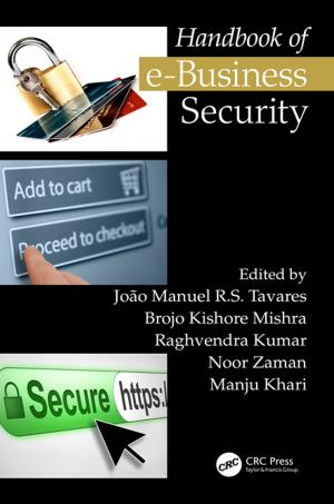 Cover of the book Handbook of e-Business Security by Jiangshuai Huang, Yong-Duan Song