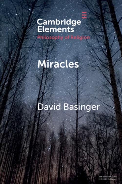 Cover of the book Miracles by David Basinger, Cambridge University Press