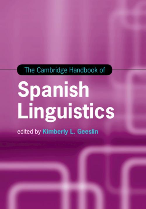 Cover of the book The Cambridge Handbook of Spanish Linguistics by , Cambridge University Press