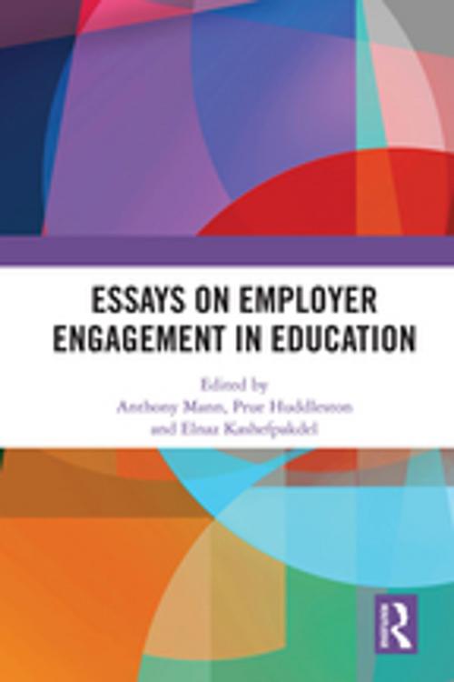 Cover of the book Essays on Employer Engagement in Education by , Taylor and Francis