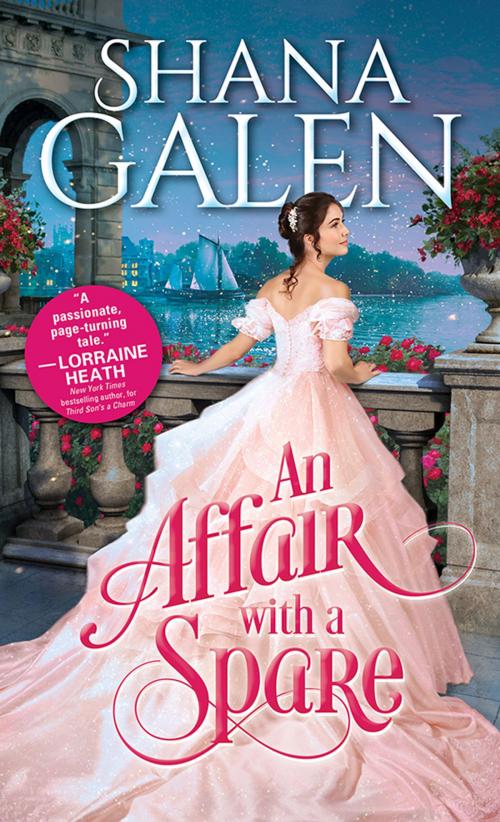 Cover of the book An Affair with a Spare by Shana Galen, Sourcebooks