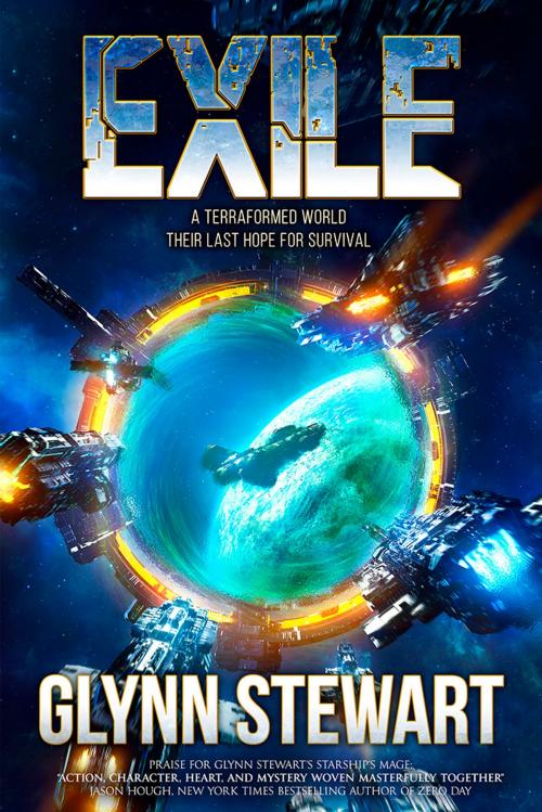 Cover of the book Exile by Glynn Stewart, Faolan's Pen Publishing Inc.