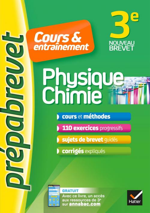 Cover of the book Physique-chimie 3e - Prépabrevet Cours & entraînement by Joël Carrasco, Gaëlle Cormerais, Hatier