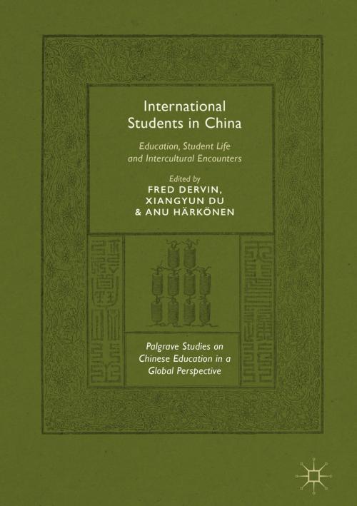 Cover of the book International Students in China by , Springer International Publishing