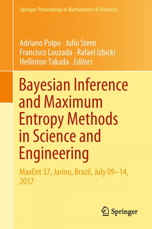 Cover of the book Bayesian Inference and Maximum Entropy Methods in Science and Engineering by , Springer International Publishing