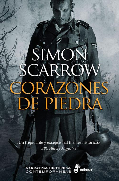 Cover of the book Corazones de piedra by Simon Scarrow, EDHASA